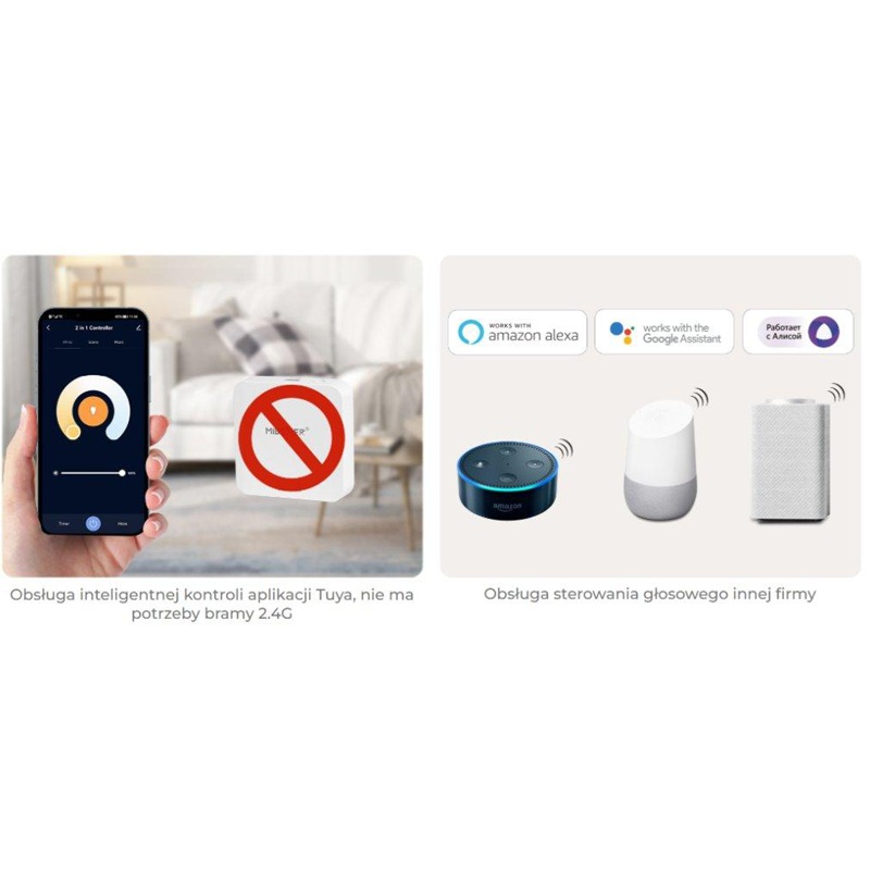 Mi-Light - Ściemniacz triakowy AC RF (WiFi+2.4G+Push)
