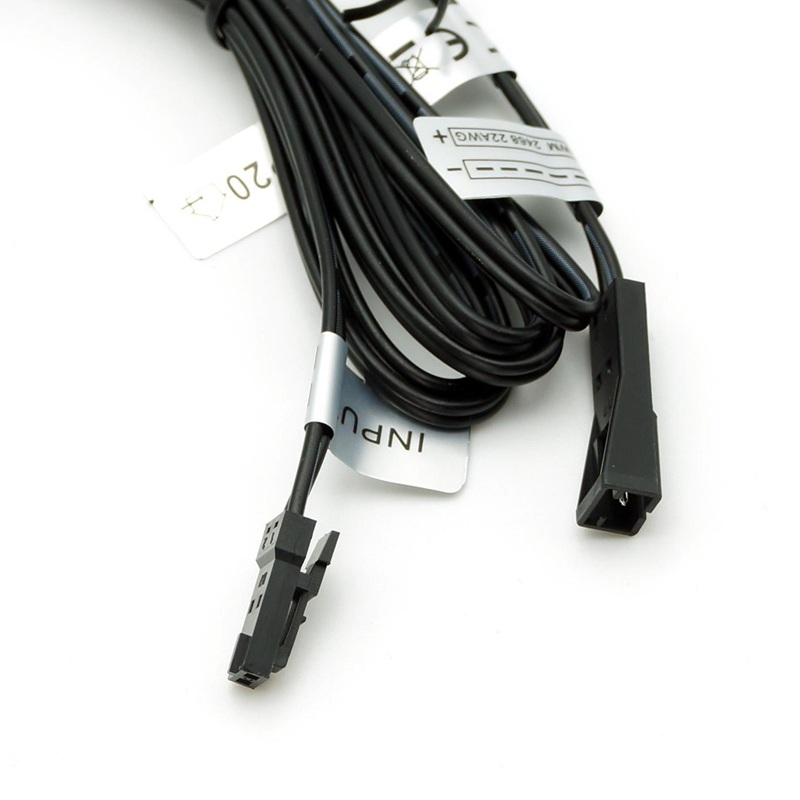 Włącznik dotykowy ze ściemniaczem czarny 60/100W 12-24V