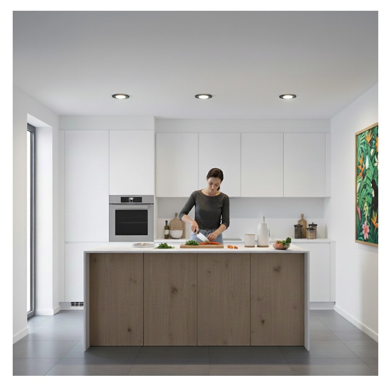 Żarówka LED reflektor GU10 6W 4000K czarna