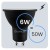 Żarówka LED GU10 Reflektor PAR16 6W = 50W 600lm 4000K Neutralna 120° Czarna LUMILED