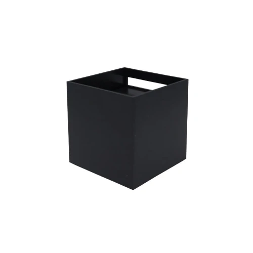 Kinkiet zewnętrzny LED 2x3W 3000K IP65 czarny CUBE  OLD