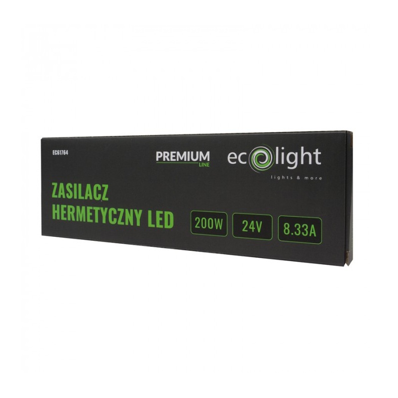 Zasilacz LED 200W 24V 8,33A hermetyczny IP67