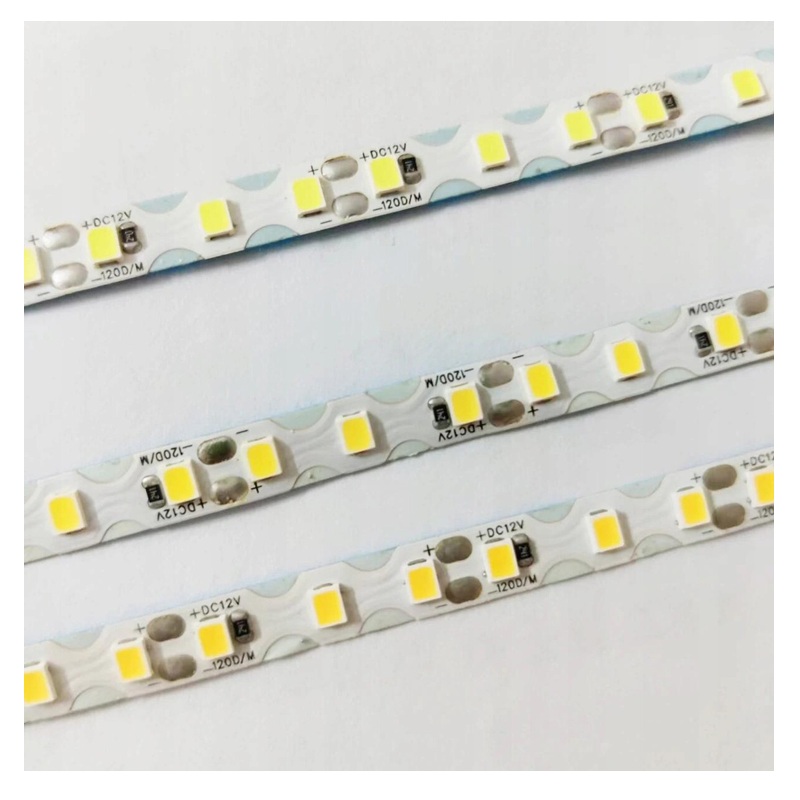 Taśma LED 600SMD2835 biała zimna IP20 ZIGZAG typ S do zakrętów - 5m.