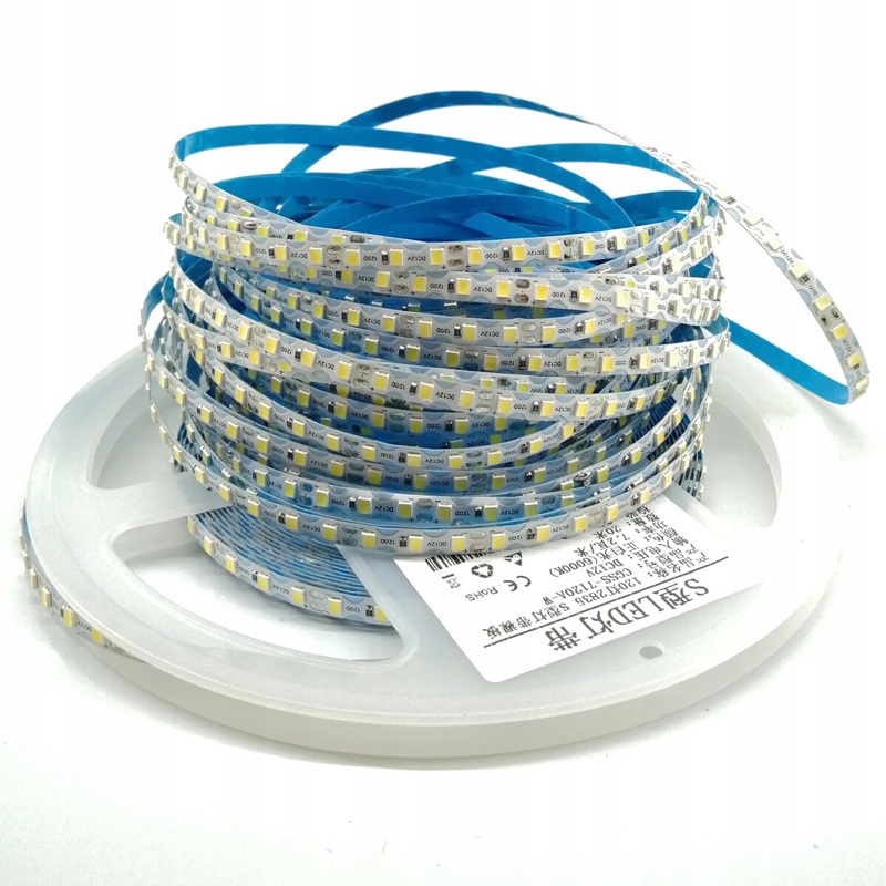 Taśma LED 600SMD2835 4000K IP20 ZIGZAG typ S do zakrętów - 5m.