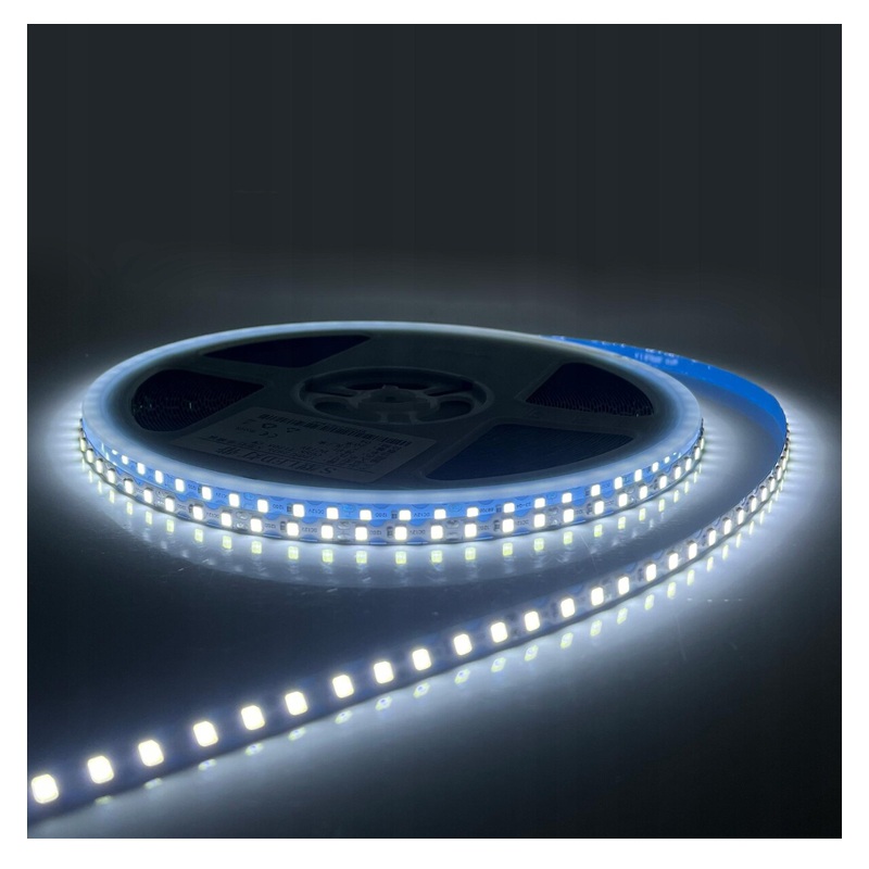 Taśma LED ZIGZAG Biała Neutralna 120D 2835 7,2W TYP S do Zakrętów do NEON FREZ 6120A-NW (4000K)