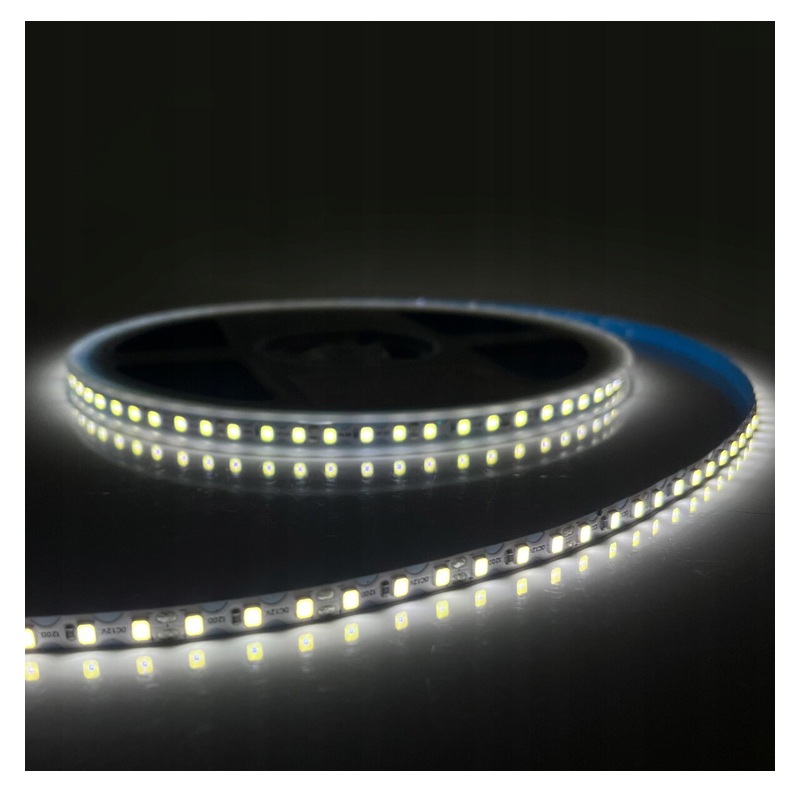 Taśma LED ZIGZAG Biała Ciepła 120D 2835 7,2W TYP S do Zakrętów do NEON FREZ 6120A-WW (3000K)