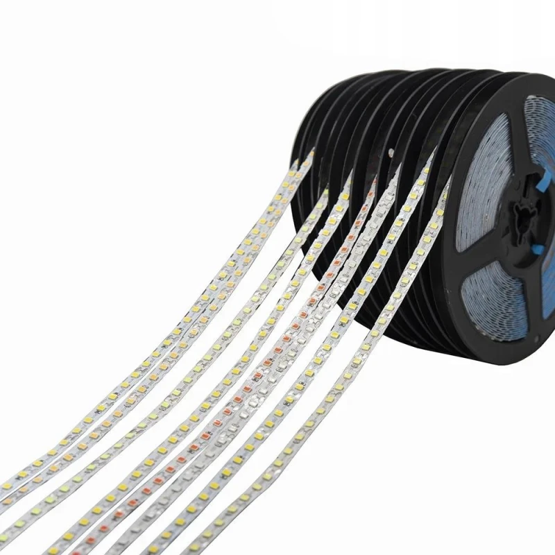 Taśma LED ZIGZAG Biała Ciepła 120D 2835 7,2W TYP S do Zakrętów do NEON FREZ 6120A-WW (3000K)