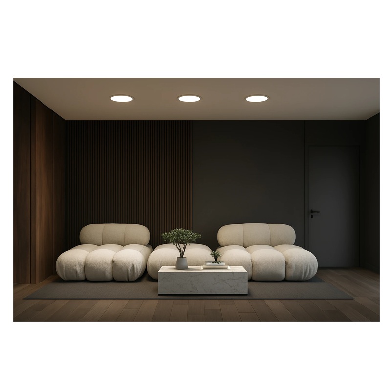 Plafon LED line LITE Downlight EASY FLEX 3CCT(3K/4K/5K) 18/21/24W 2000lm