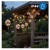 Lampki solarne kule 30 LED 15m Aura z pilotem