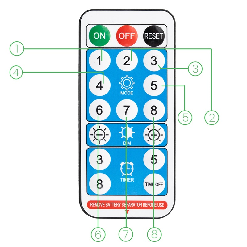 Łańcuch świetlny solar Aura kule LED ciepła biała