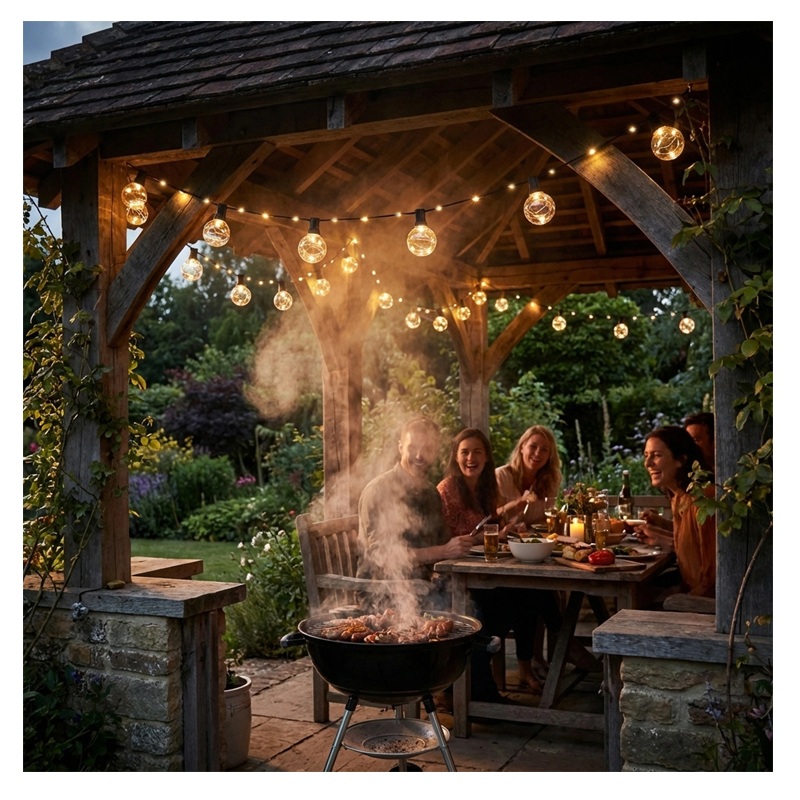 Girlanda LED solarna kule 30 sztuk Aura IP