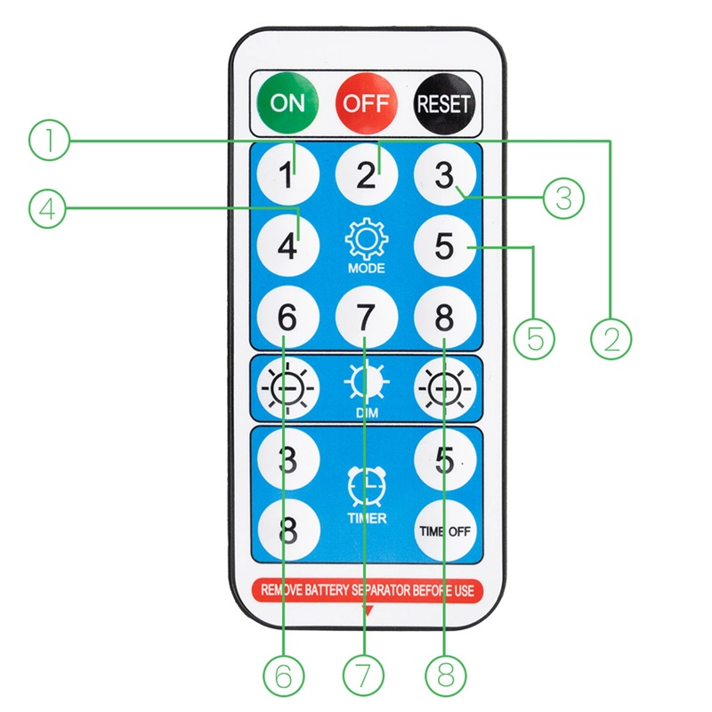 Łańcuch świetlny solar Eremi 2 LED 40 ciepła biała