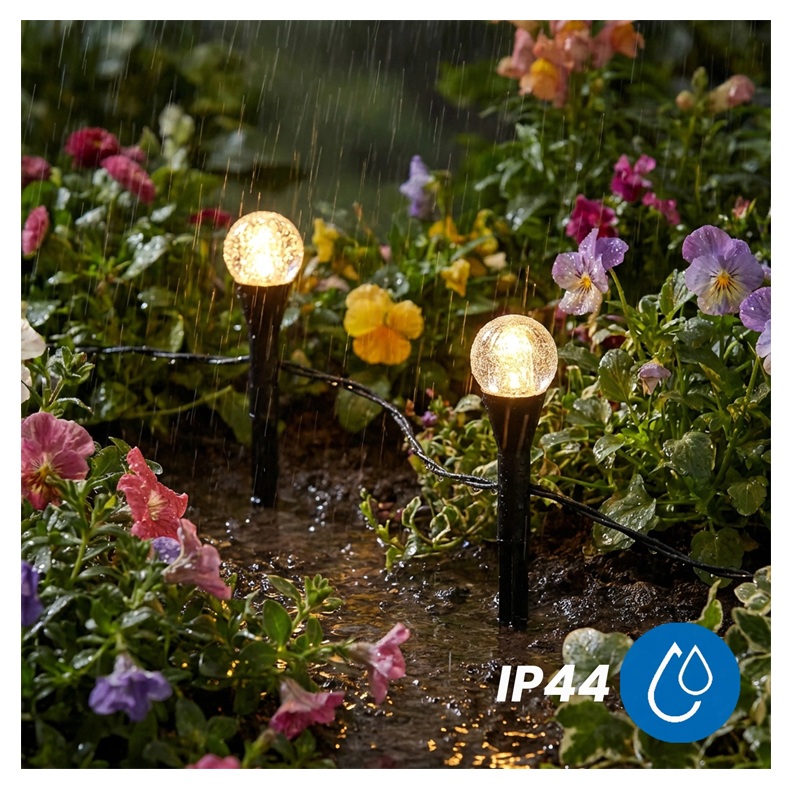 Lampki ogrodowe solarne 3000K Hakon 20 LED