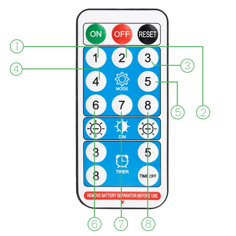 Łańcuch świetlny solar Alavas LED 15 ciepła biała