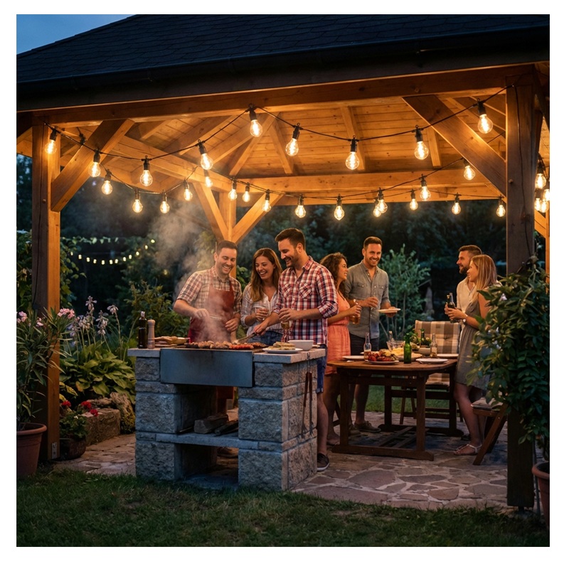 Girlanda solarna 15 LED do ogrodu Alavas pilot