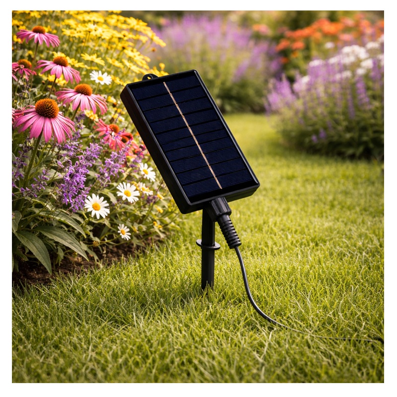 Lampki ogrodowe solarne 2200K Alavas 15 LED