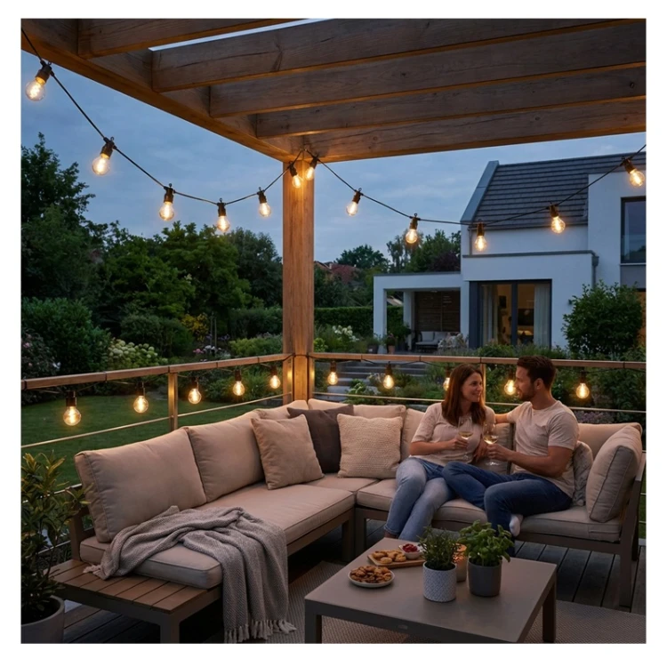 Girlanda LED solarna 15 LED Alavas IP