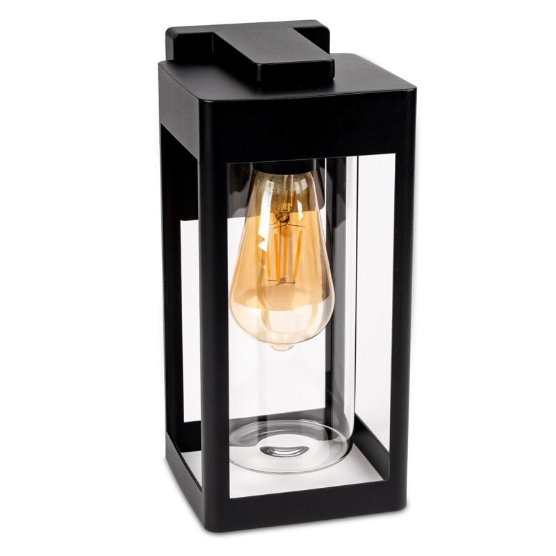 Lampa ogrodowa ścienna E27 IP54 QUADRA