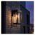 Lampa zewnętrzna QUADRA 27cm IP54 czujnik ruchu