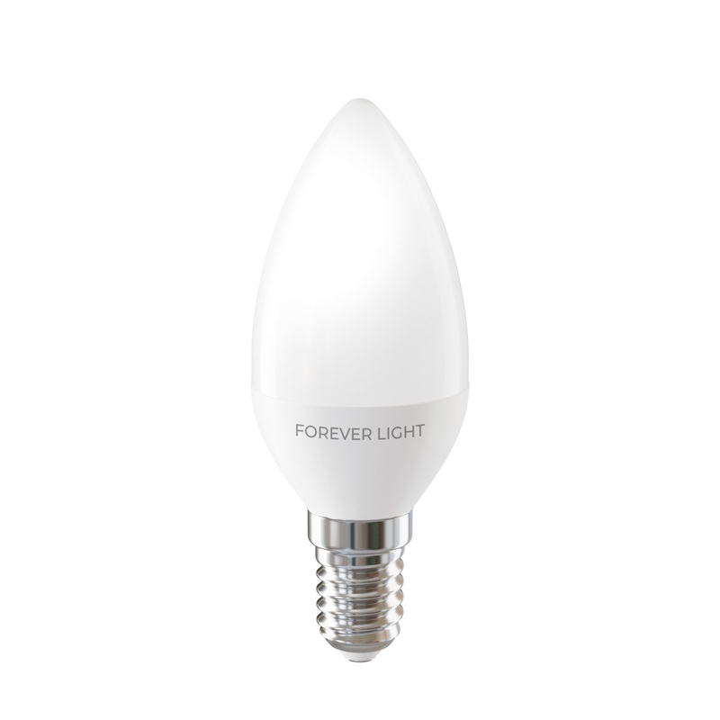 Żarówka LED E14 4,8W biała neutralna świeczka C37