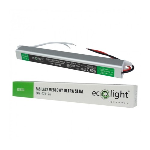 Zasilacz do LED 12V 24W 2A slim IP20