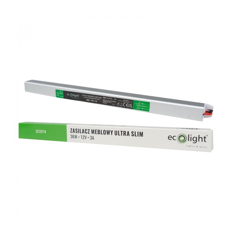 Zasilacz do LED 12V 36W 3A slim IP20