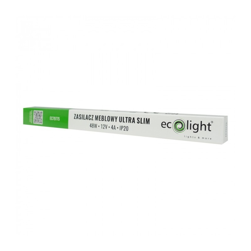Zasilacz LED meblowy slim 48W 12V IP20