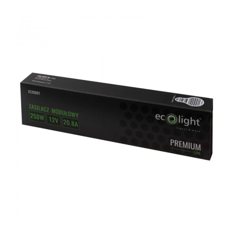 Zasilacz LED modułowy PREMIUM 250W 12V Slim
