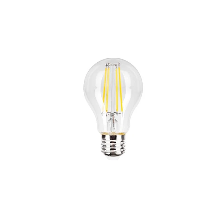 Żarówka LED E27 6W Filament A60 ciepła 2700K