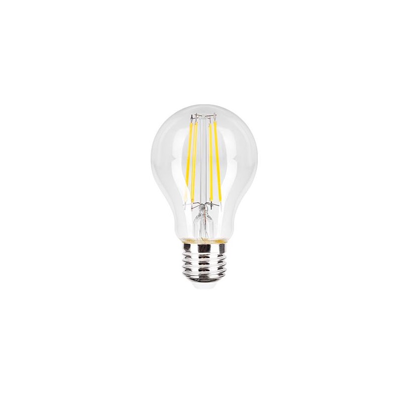 Żarówka LED E27 6W Filament A60 ciepła 2700K