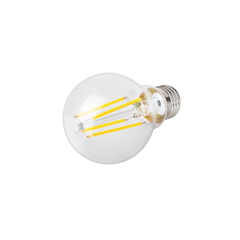 Żarówka LED E27 6W Filament A60 biała ciepła