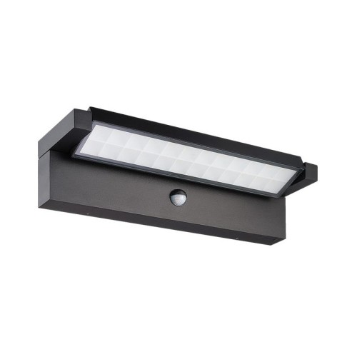 Lampa ogrodowa architektoniczna Coreo 36W 3CCT IP54 - czarna z czujnikiem ruchu i zmierzchu