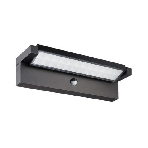 Lampa ogrodowa architektoniczna Coreo 36W 3CCT IP54 - czarna z czujnikiem ruchu i zmierzchu