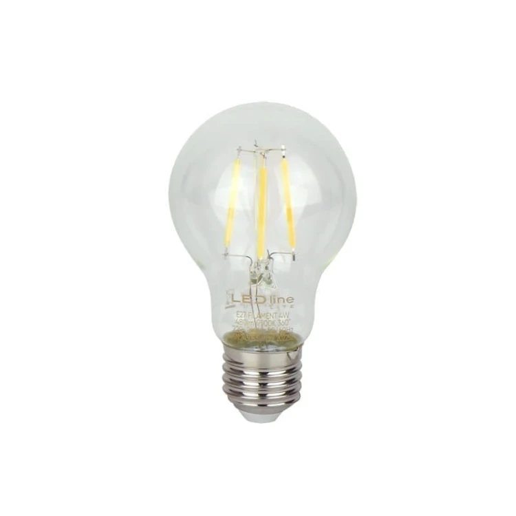 Żarówka LED Lite E27 4W kula A60 ciepła 2700K 480lm Filament