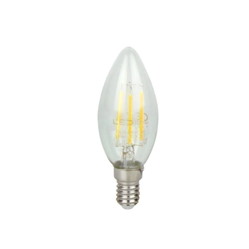 Żarówka LED  Lite E14 4W świeczka C35 ciepła 2700K 480lm Filament