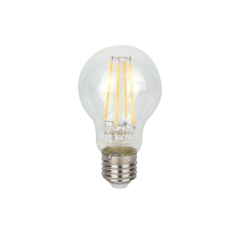 Żarówka LED Lite E27 7W kula A60 ciepła 2700K 840lm Filament
