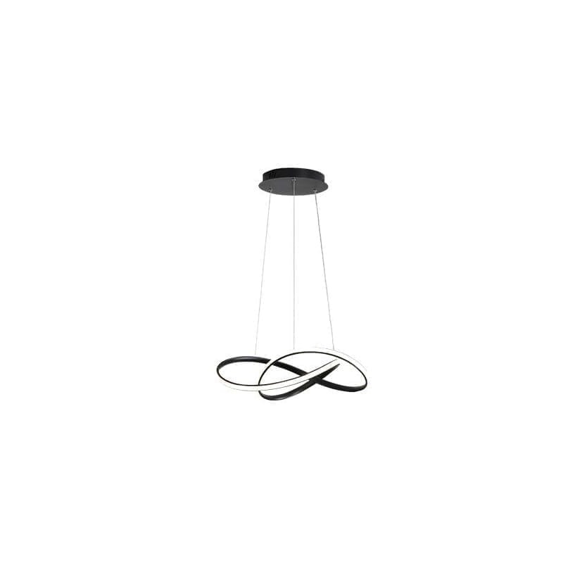 Lampa wisząca TAVI LED 30W 50cm 230V 4000K czarna