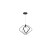 Lampa wisząca MAESTO LED 36W 230V 4000K czarna
