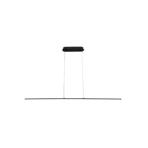 Lampa wisząca KIKI LED 20W 230V 4000K czarna nowoczesna