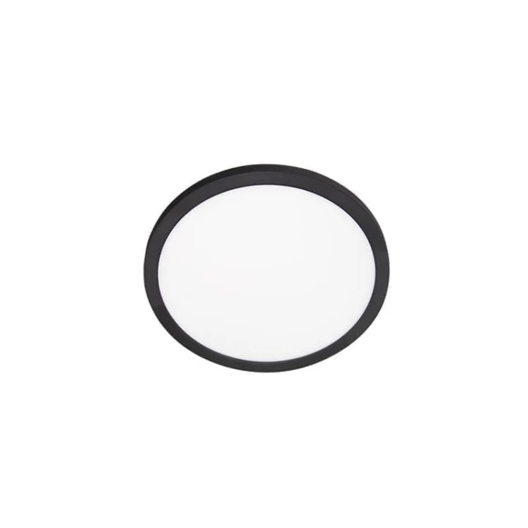 Panel LED natynkowo - wpuszczany 8w1 CCT ciepła-zimna 12W / 18W / 24W okrągły czarny