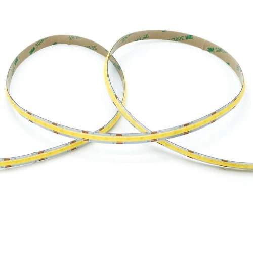 Taśma LED COB 14W/m 608 chips/m 24V CCT ciepła-zimna 5m