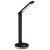 Lampka biurkowa LED NEPTUN 7W 4000K + RGB czarna