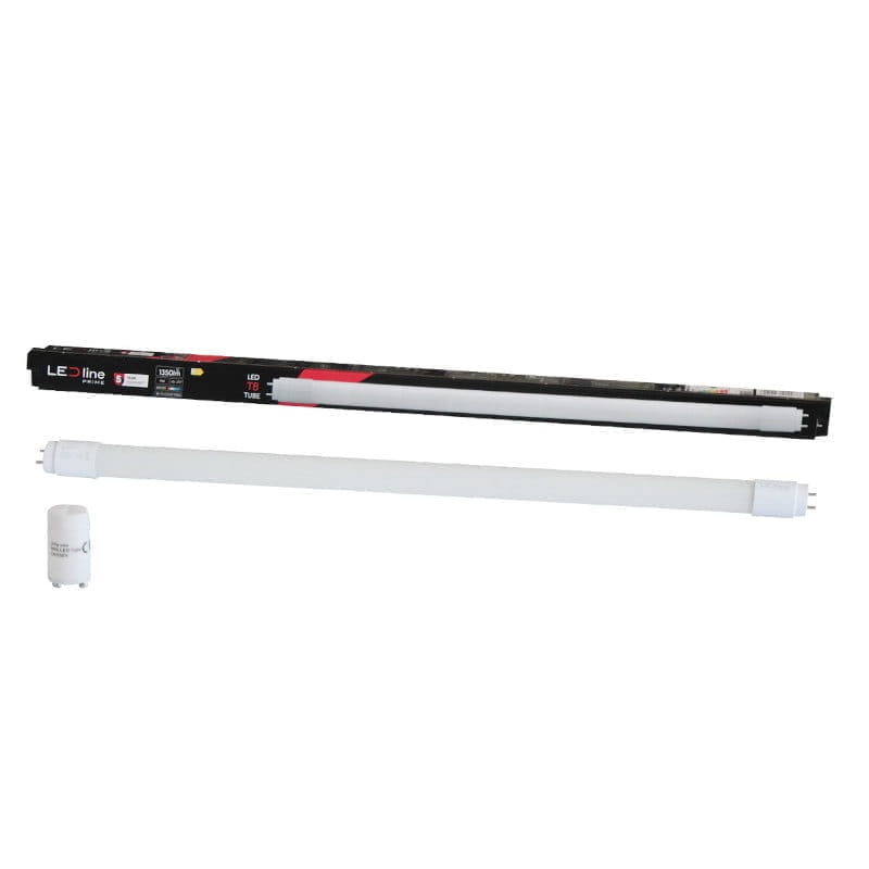 Świetlówka tuba LED T8 9W 60 cm biała neutralna - 1-stronne zasilanie