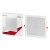 Panel podtynkowy plafon sufitowy kwadratowy 24W 230V biały neutralny