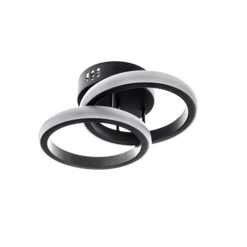 Żyrandol, lampa LED sufitowa Nebula Lyra 13W 4000K czarna