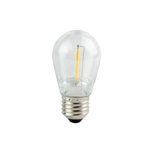 Żarówka LED E27 1W Filament ST45 ciepła do girland