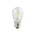 Żarówka LED E27 1W ST45 Filament biała ciepła