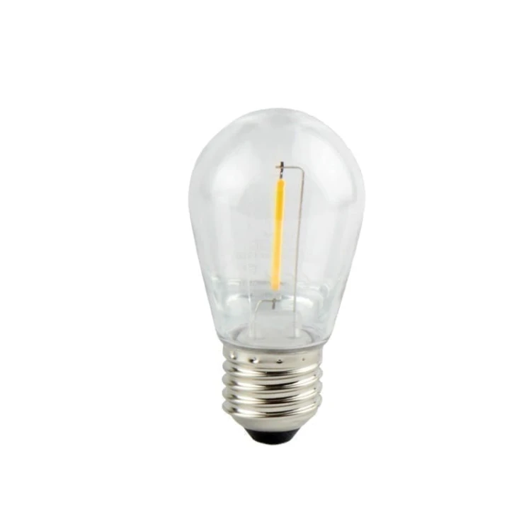 Żarówka LED E27 1W ST45 Filament biała ciepła