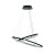 Lampa wisząca CENTER LED 60W 230V 4000K czarna