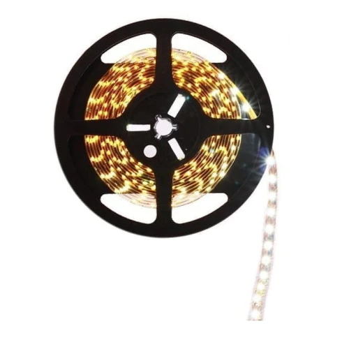 Taśma LED 600SMD2835 biała zimna IP63 WODOODPORNA - 5m.